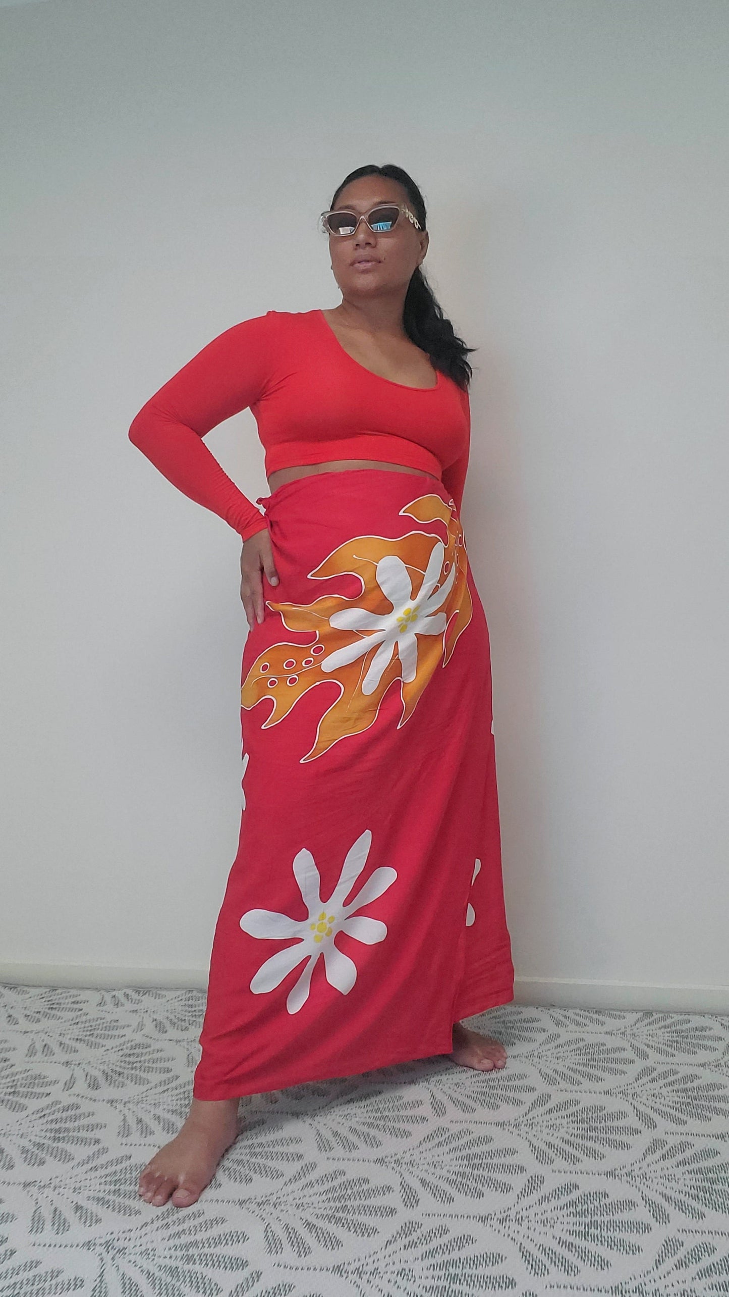 Red Sarong