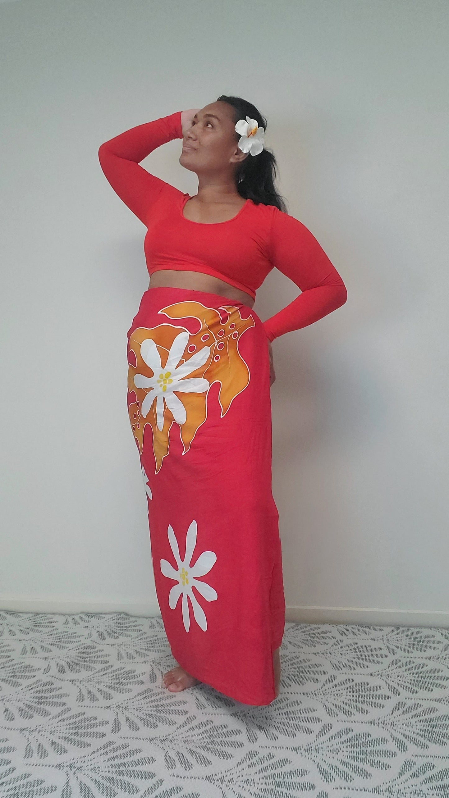 Red Sarong